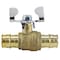 Apollo 3/4 in. Brass PEX-A Barb Ball Valve with Tee Handle EPXV34T - alternate 5